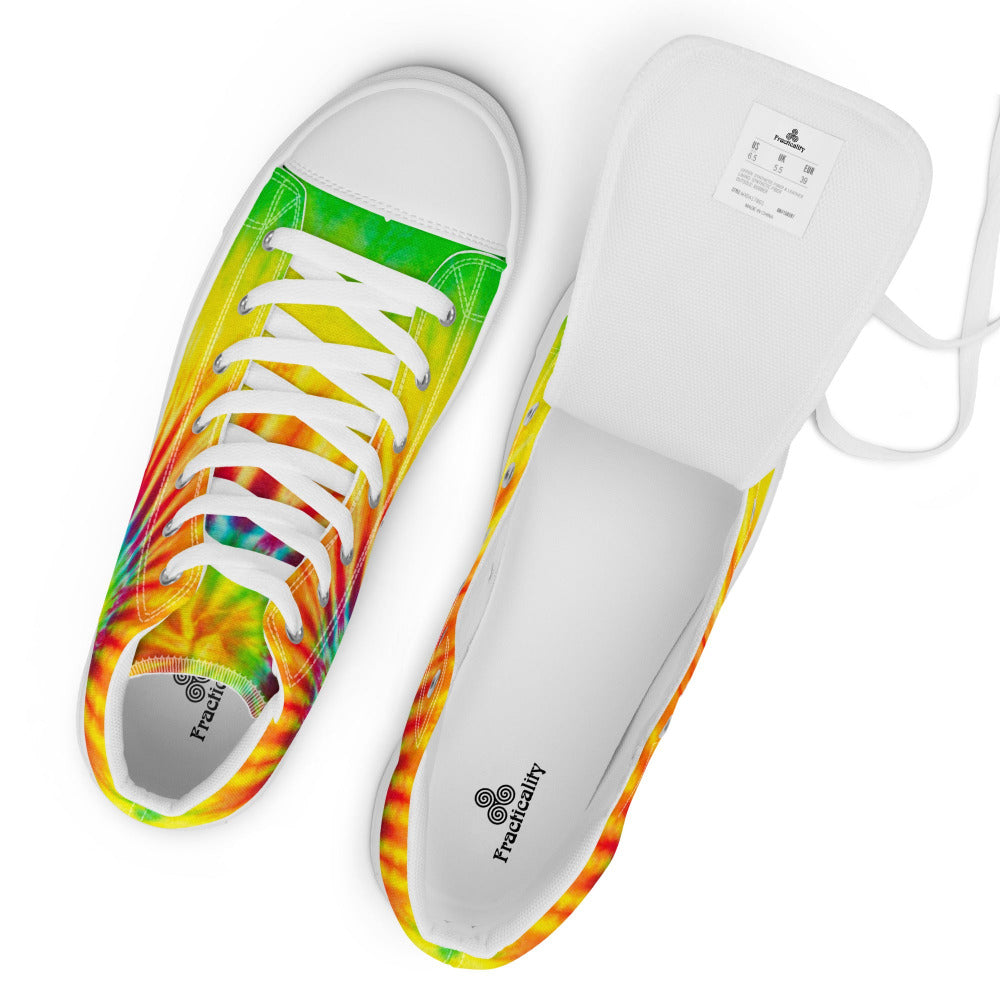 Fractality Women’s High Top Sneakers - https://ascensionemporium.net